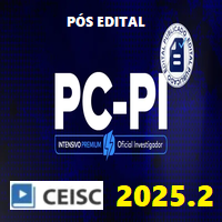PC PI (OFICIAL INVESTIGADOR - INTENSIVO PREMIUM) PÓS EDITAL 2025.2