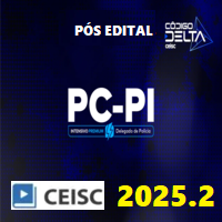 PC PI (DELEGADO DE POLÍCIA CIVIL DO PIAUÍ - INTENSIVO PREMIUM) PÓS EDITAL 2025.2