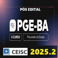PGE BA (PROCURADOR DO ESTADO DA BAHIA - INTENSIVO) GARANTIA PÓS EDITAL 2025.2