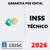 INSS (TÉCNICO DO SEGURO SOCIAL) PÓS EDITAL 2026
