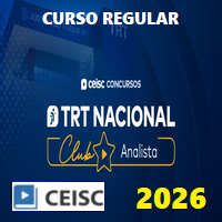 TRT NACIONAL CLUB (ANALISTA JUDICIÁRIO - ÁREA JUDICIÁRIA) REGULAR 2026