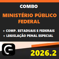 COMBO MPF (MINISTÉRIO PÚBLICO FEDERAL + COMPLEMENTARES FEDERAIS E ESTADUAIS + LPE) G7 JURÍDICO 2026